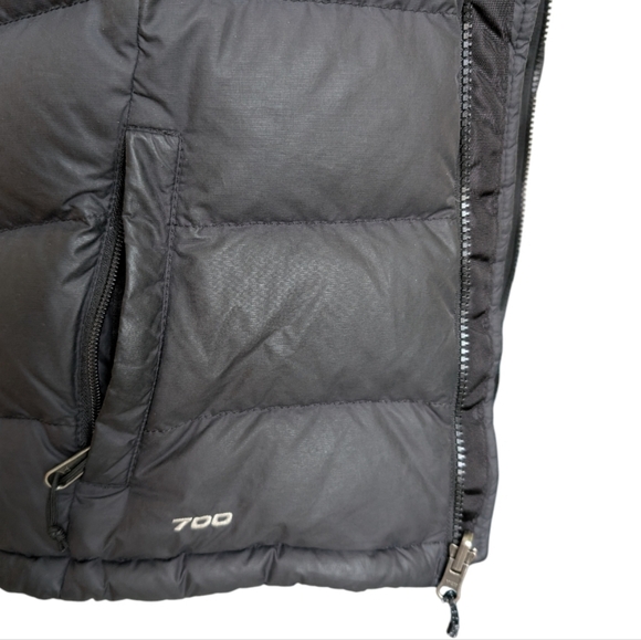 The North Face Nuptse Vest Puffer Gorpcore Granola Women Hiking Nylon Black Down - Picture 7 of 16